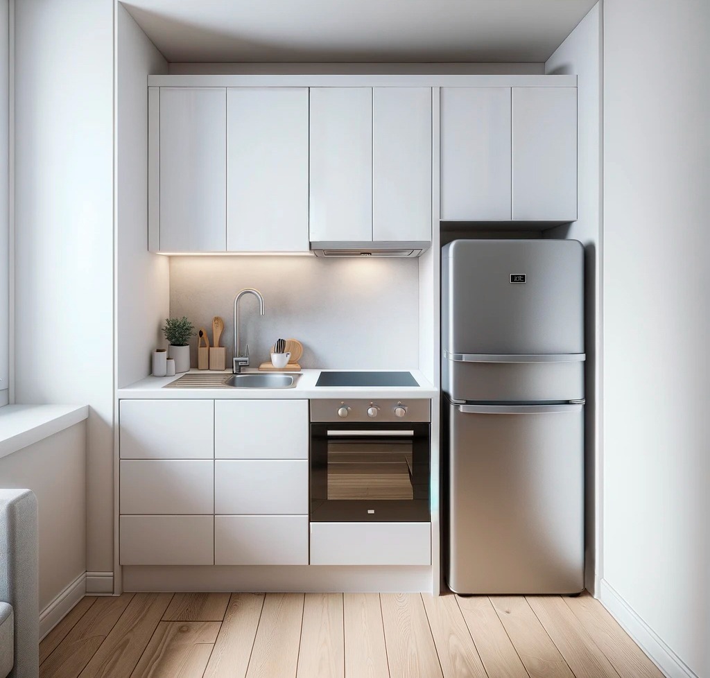 Referenssikuva keittiöstä