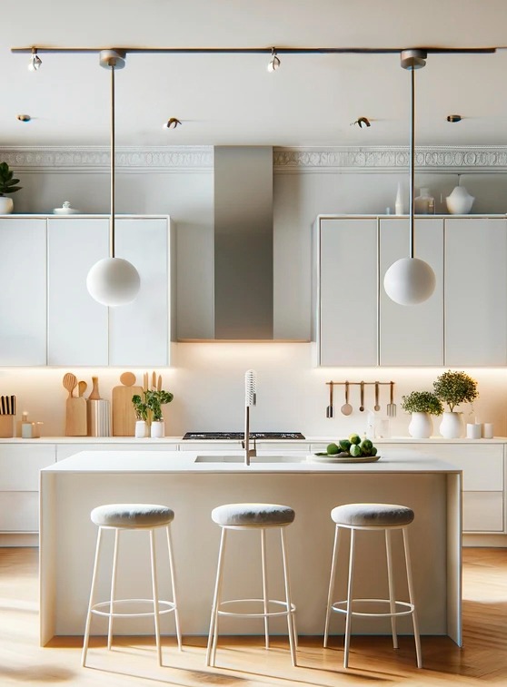 Referenssikuva keittiöstä